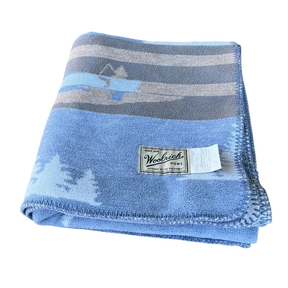 Woolrich home blue